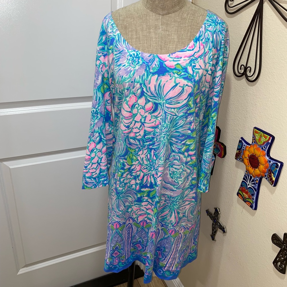 Lilly Pulitzer T-shirt Dress, Sz XL